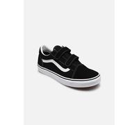Chaussures Vans Old Skool scratch noir pur blanc enfant - 36
