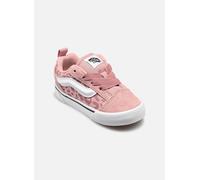 Vans Knu Skool Elastic Lace Toddler Trainers Rose EU 26 Enfants