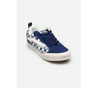 Baskets basses enfant garcons Vans Knu Skool GEO CHECK INDIGO Bleu 37