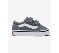 Baskets Vans Old Skool Sidestripe bleu blanc bébé - 21.5
