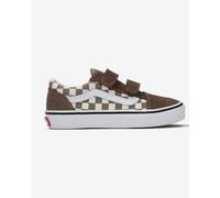 Baskets Vans Old Skool V marron blanc junior - 34