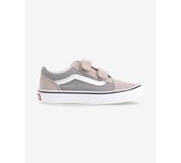 Baskets Vans Old Skool V rose lilas blanc junior - 29