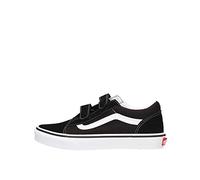 Vans - Chaussures de skate - Jn Old Skool V Black/True White Taille 4 US - Noir Noir 4 US
