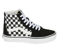Baskets Vans Sk8-Hi Checkerboard Noire - VANS - Homme - Cuir - Lacets 46