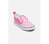 Vans Slip ons enfant Slip-On V COLOR THEORY CHECKERBOARD Pink Fizz in Rose 21