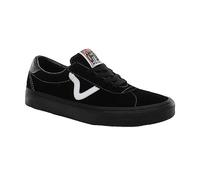 Baskets de sport VANS - Modèle NERO BIANCO BU6BKA - Adulte Mixte - Noir Textile - Lacets 35