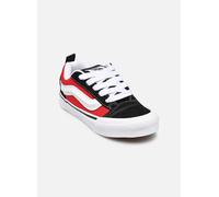 Chaussures Vans Knu Skool rouge blanc noir pour enfants - 29