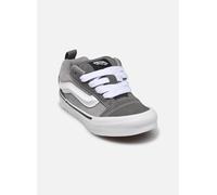 Chaussures Vans Knu Skool gris pur blanc enfant - 30