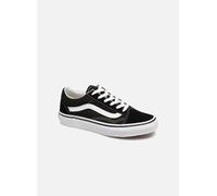 Vans unisex pour enfant. VN000W9T6BT1 OLD SKOOL JUNIOR SHOES noir (31), Plat, Cuir, Lacets, Sport, mode enfantine