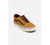 Baskets basses enfant garcons Vans UY OLD SKOOL Marron 33