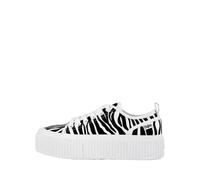 BUFFALO Baskets basses 'Madison' noir / blanc, Taille 39
