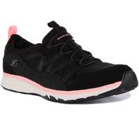 SKECHERS Athlethic Gratuit SPORTS Vegan Femmes Baskets Noir Blanc UK 3 - 8