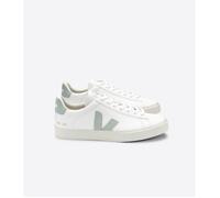 Veja Fair Trade - Baskets en cuir - Campo Chromefree Extra White Matcha pour Femme Taille 36, en Cuir - Blanc Blanc 36