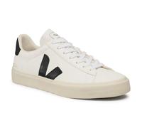 Veja Baskets basses Campo Chromefree cuir noir/blanc Taille 46