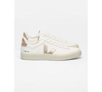 Baskets Veja Campo Leather blanc doré femme - 39
