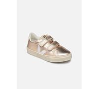Baskets Veja Small Esplar Velcro Leather pour Enfant 23 Or et bronze