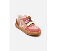 Baskets Veja Small V-10 Velcro pour 33 Bordeaux