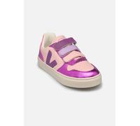 Baskets Veja Small V-10 Velcro pour Enfant 24 Rose