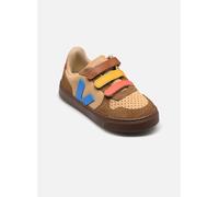 Baskets Veja Small V-10 Velcro Suede pour 32 Marron