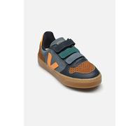 Baskets Veja Small V-10 Velcro Suede pour Enfant 34 Bleu