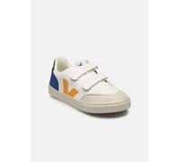 Baskets Veja Small V-12 Velcro Leather pour Enfant 23 Blanc