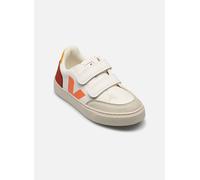 Baskets Veja Small V-12 Velcro Leather pour Enfant 25 Blanc
