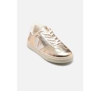 Baskets Veja Small Volley O.T. Leather - Lacets élast pour Enfant 30 Or et bronze