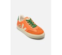 Baskets Veja SMALL VOLLEY X THE SOCIAL FOOD - Lacets élastiques pour Enfant 34 Orange