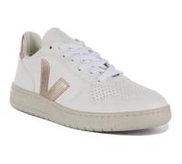 Baskets - VEJA - V-10 - Cuir chromefree - Blanc bronze 40