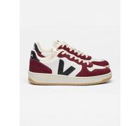 Baskets Veja V-10 Prime Leather blanc rouge noir - 42