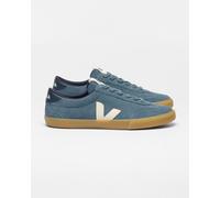 Chaussures Bleues Pour Hommes Veja Volley Suede Vo0320886-california-pierre-natural