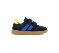 Baskets velours enfant Shoo Pom Yuzu Lo Scratch Bleu 28