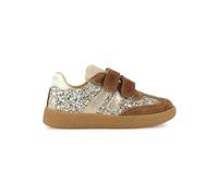 Baskets basses enfant filles Shoo Pom YUZU LO SCRATCH Marron 29