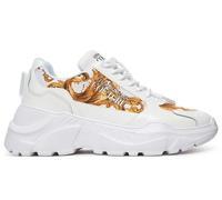 Baskets Versace 80VA3SC7 ZSD94 Colore Bianco/Oro G03, Bianco/Oro G03, 37.5 EU