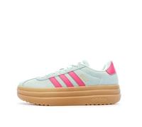 Baskets Vertes/Roses Fille Adidas Vl Court Bold 38
