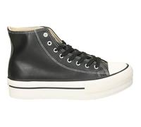 Victoria Baskets montantes Tribu 1061107 effet cuir double plateau Femme Negro 38