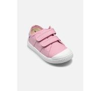 Baskets Victoria 1915 Basket Tiras Lona K pour Enfant 22 Rose