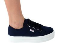 Baskets Victoria Barcelona Lona Bleu - 38
