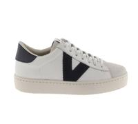 Victoria Baskets Berlin en cuir, pièces colorées, bout en daim Marine 43