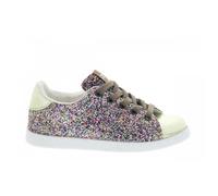 Baskets - VICTORIA - Deportivo - Enfant - Cuir - Lacets - Paillettes - Multicolore 33