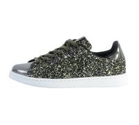 Baskets - VICTORIA - Deportivo Tennis Glitter - Gris - Synthétique - Lacets 37