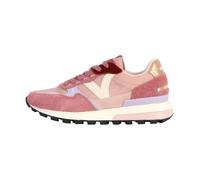 Baskets - VICTORIA - Luna - Nylon et Dain - Rose - Talon Plat 40