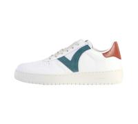 Baskets - VICTORIA - Madrid - Cuir - Bleu pétrole - Plat 38