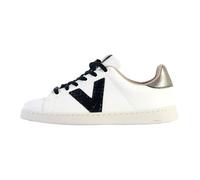 Baskets - VICTORIA - modèle imprimé animal - cuir synthétique - bleu marine - confort exceptionnel 37