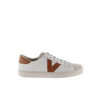 Baskets Victoria Puntera Serraje & Contraste Marron 36