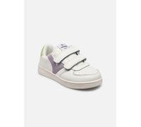 Baskets Victoria TIEMPO EFECTO PIEL & COLOR pour 33 Blanc