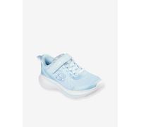 Skechers Wave 92 303557L/LTBL Chaussures basses pour fille avec fermeture Velcro Taille 33, Bleu Lt Blue, 33 EU