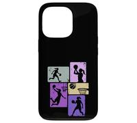 Basketteur Filles Enfants Femmes Basket-Ball Coque pour iPhone 13 Pro