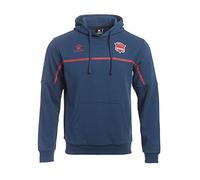 Baskonia Sweat-Shirt à Capuche Hoodie Officiel 20/21, Unisexe, Bleu, 6 Ans