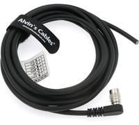 Basler Hirose 6 Pin Right Angle HRS HR10A-7P-6S Open Twisted Power I/O Cable 3M